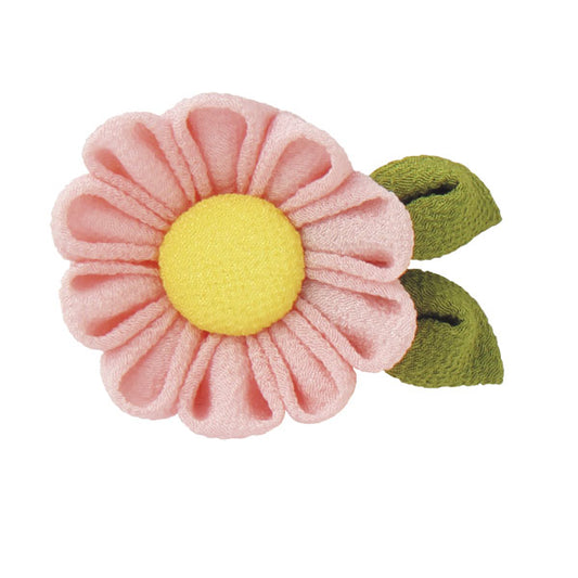 在庫限り キット はじめてのつまみ細工 マーガレットのブローチ TZ-1C オリムパス 【KN】 手芸キット つまみ細工 初心者