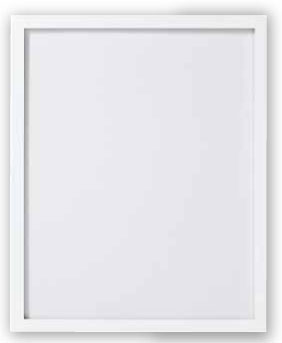 額縁 W-35 ホワイト (N) オリムパス 【KY】 木製 フレーム 額 外径32cm×25.9cm