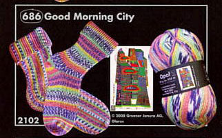 Opal オパール フンデルトヴァッサー 2102 TUTTO 【KN】 毛糸 編み物