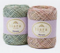 ティアラ  オリムパス 【KN】 手芸糸 レース 編み物  サマーヤーン 毛糸 編み物