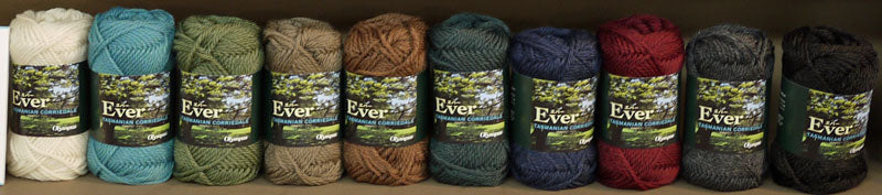 エバー オリムパス 【KN】 毛糸 編み物 並太 タスマニアンコリデール