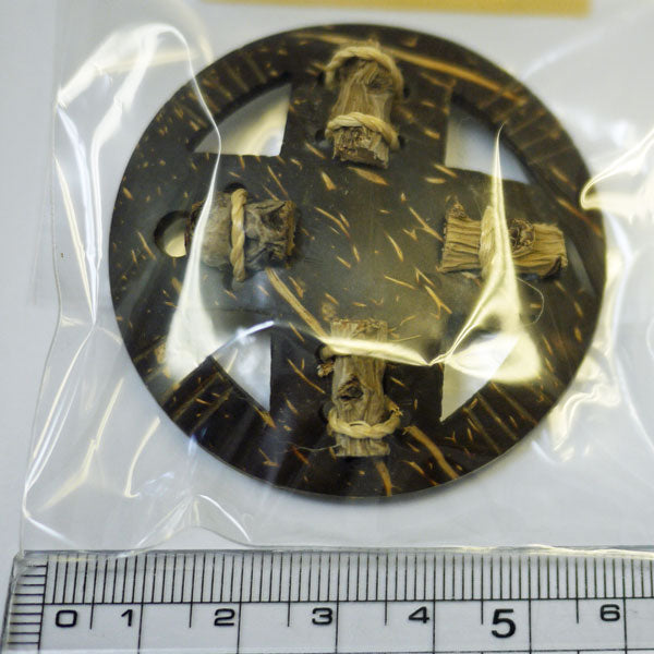 天然素材 ココナッツの ペンダントヘッド P140 2J 【KN】ペンダントトップ 自然素材