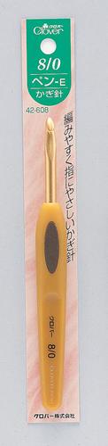 ペンE かぎ針 2/0~10/0号 クロバー 【KY】編み物 編み針
