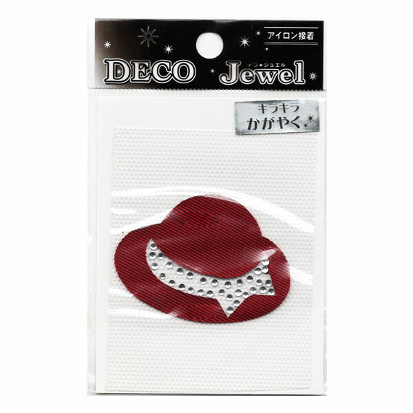 処分品 デコジュエル K-帽子 Pioneer14092 2F-B 【KN】 ハット DECO Jewel ストーン リメイク 手芸