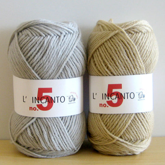 リンカント no.5 パピー 【KY】 毛糸 編み物 合太