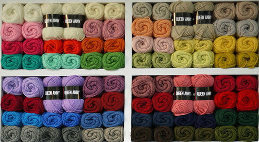 クイーンアニー 色C パピー 【KY】毛糸 編み物