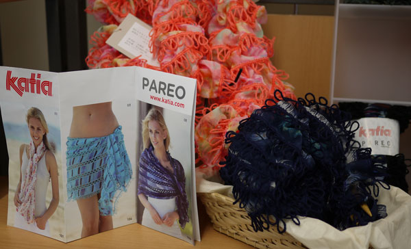 限定特注糸 パレオ 107番色 パピー 4G 【KN】春夏  サマーヤーン 毛糸