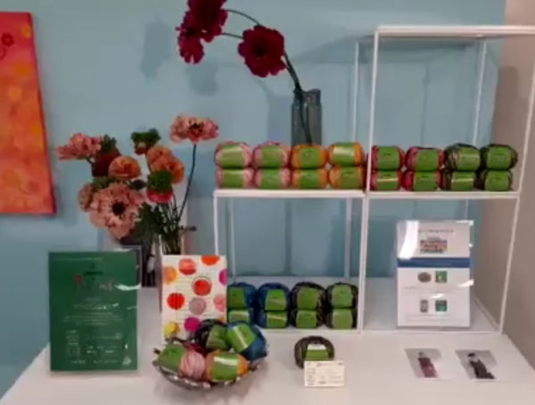 在庫限り ザンビアプリント パピー 【KN】2X サマーヤーン 春夏 毛糸 puppy 編み物 手編み糸 合太