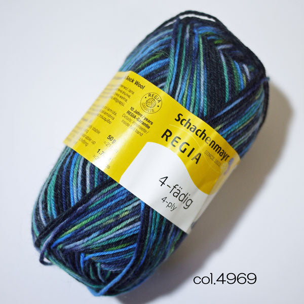 REGIA 4ply 4プライカラー【KN】3F Schaenmayr 毛糸 編み物 くつ下 ソックス sun