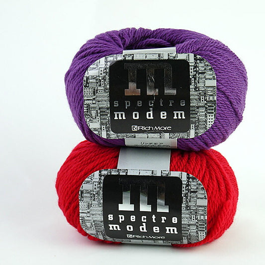 スペクトルモデム 色B リッチモア 【KY】 毛糸 編み物 並太