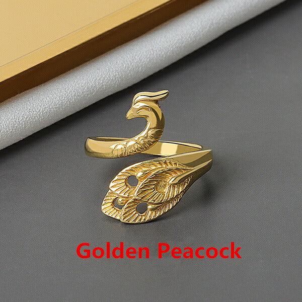 ヤーンガイド 初心者用あみものリング ピーコックゴールド 【KN】 毛糸ガイド ニットリング