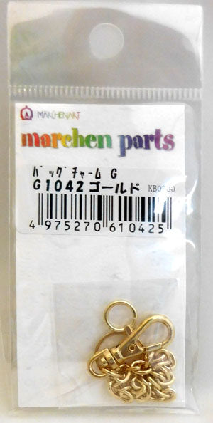 バッグチャーム 12cm メルヘンアート 【KY】 Marchenart チェーン