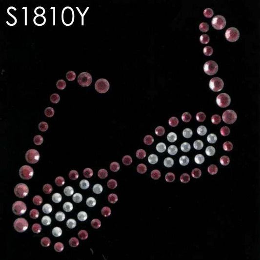 在庫限り クリスタルシート S めがね  S1810Y 2F-B 【KN】 リメイク 手芸 グラス 眼鏡