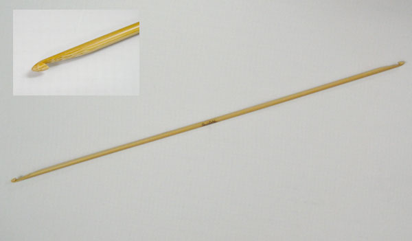 嵯峨野 両面 アフガン針 (30cm) 1~9号 【KN】 編み針 竹あみ針 ダブルフック