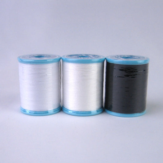 ミシン糸 シャッペスパン 60番 200m  基本色   FUJIX 【KN】 白 黒 生成 ポリエステル シャッペ 手芸 糸