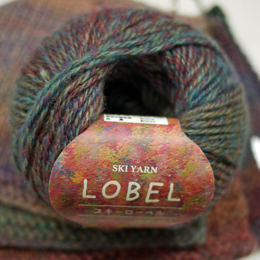 ローベル スキー毛糸 【KY】 毛糸 編み物 並太 段染