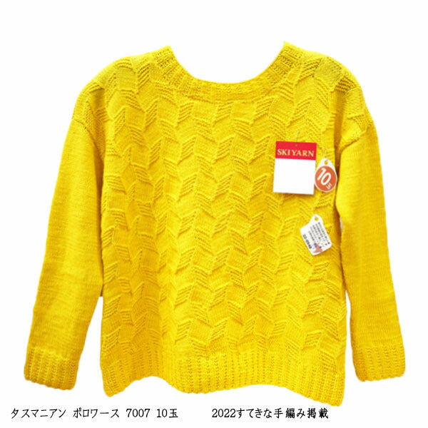 タスマニアン ポロワース 色A スキー毛糸 【KY】 毛糸 編み物 合太