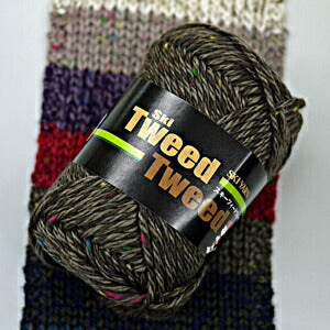 在庫限り ツィードツィード スキー毛糸 【KN】 毛糸 編み物 ツイード 並太 ツイードツイード