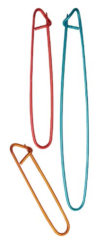 ニットプロ  アルミニウム製 ほつれ止め3本セット45502 【KN】 編み物 手あみ