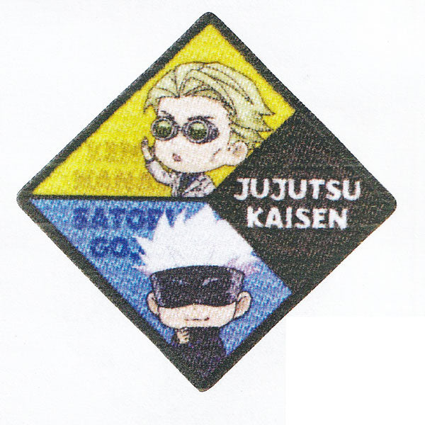 ワッペン 在庫限り 呪術廻戦 BAN800-BAN61【KN】 2F-B so バンダイ パイオニア シール&アイロン両用タイプ SO
