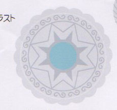 在庫限り コンチョボタン メタル飾りパーツF  KB-06 サンオリーブ 【KN】