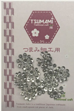 在庫限り 座金C シルバー 10個入 13mm TP-29【KN】2J SO つまみ細工用パーツ つまみ 細工