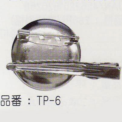 2way ブローチ台 シルバー TP-6  30mm 2個入 SO 【KY】: つまみ細工 手芸