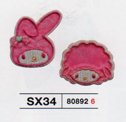 マイメロディ アップリケ サンリオ パイオニアコレクション sx34 【KY】