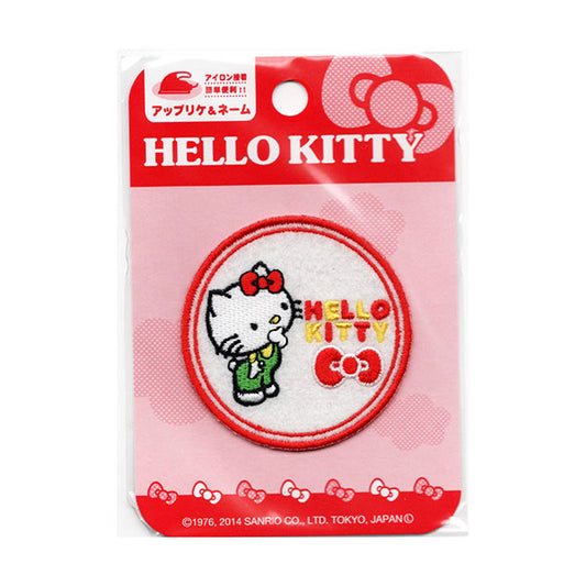 在庫限り ハローキティ アップリケ サンリオ パイオニアコレクション sx76 2F-B【KN】 ワッペン 入園 入学 リメイク 手芸 手作り