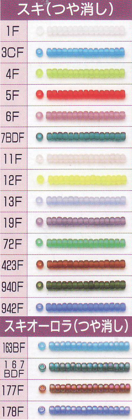 在庫限り トーホー バラビーズ 丸大 スキ つや消し 【KN】: パックビーズ ビーズ手芸