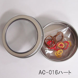 目かぞえマーカーセット AC-016 ハートミックス チューリップ 【KY】 amicolle (黄S・赤M・茶L)  目数リング