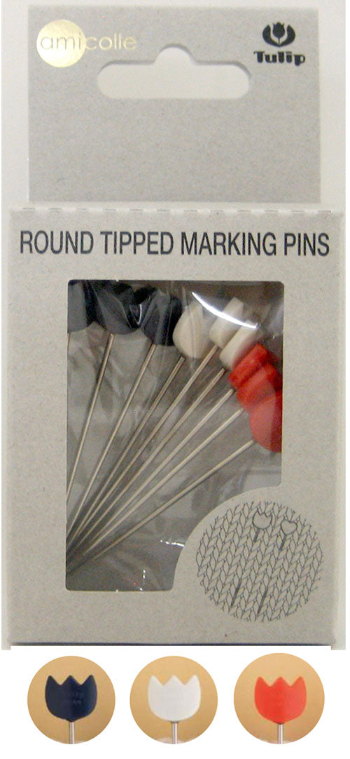 編み物まち針 (チューリップ)  AC-066 チューリップ 【KY】 amicolle 待ち針 まち針 編み物