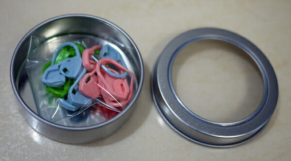 段かぞえマーカーセット ハートミックス AC-033 チューリップ 【KY】 amicolle 段数マーカー 段数リング 編み物