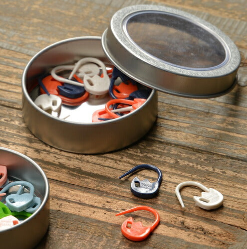 段かぞえマーカーセット チューリップミックス AC-032 チューリップ 【KY】 amicolle 段数マーカー 段数リング 編み物