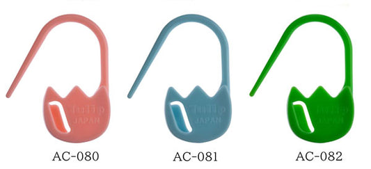 段かぞえマーカー (小) チューリップ 【KY】 チューリップ amicolle 段数マーカー 段数リング 編み物