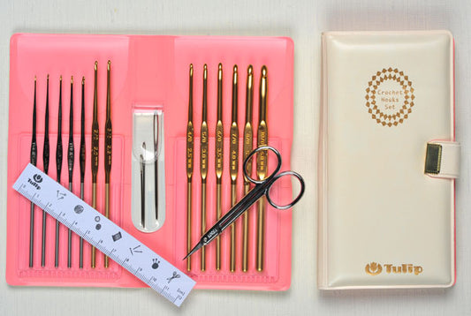 Classic4 かぎ針・レース針18点セット TCK-004 チューリップ 【KY】 amazon