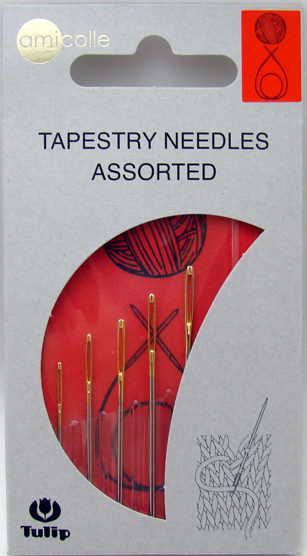 毛糸とじ針 アソートセット(細番手)  AC-043 チューリップ amicolle アミコレ 【KY】