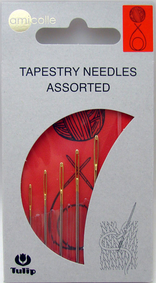 毛糸とじ針 アソートセット(細番手)  AC-043 チューリップ amicolle アミコレ 【KY】