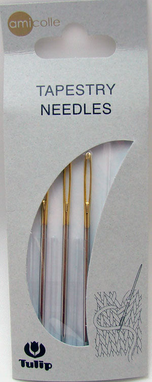 毛糸とじ針 No.10 No.11 太番手  チューリップ amicolle アミコレ 【KY】