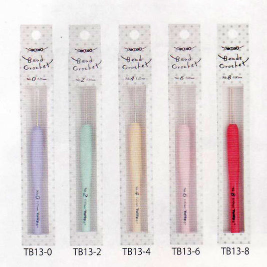 ビーズクロッシェ針 シュクル チューリップ 【KY】  Tulip Sucre ビーズクロッシェ 編み針 クッショングリップ