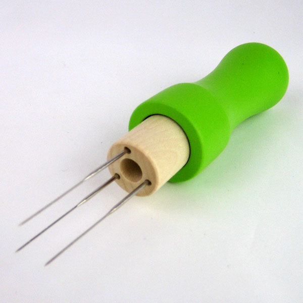 処分品 フェルト針 3本用グリップ TF-004 チューリップ 2J 【KN】 フェルト フエルト 手芸