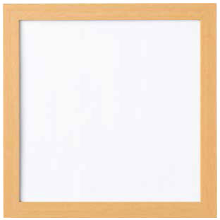 額縁 W-43 白木 (N) オリムパス 【KY】 木製 フレーム 額 外径35.4cm×35.4cm