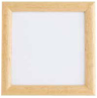 額縁 W-48 白木 (N) オリムパス 【KY】 木製 フレーム 額 外径14.3cm×14.3cm