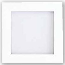 額縁 W-52 ホワイト オリムパス 【KY】 木製 フレーム 額 外径11.3cm×11.3cm