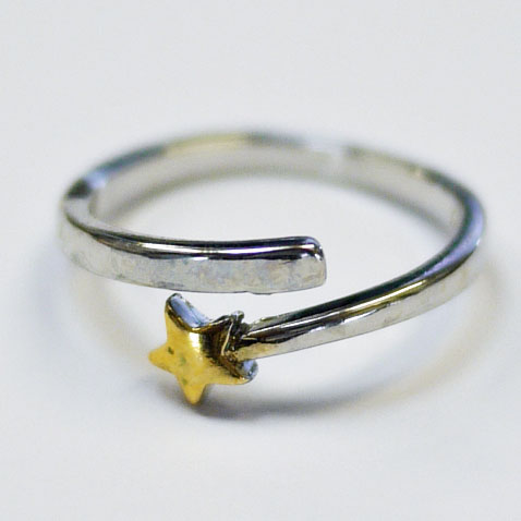 ヤーンガイド 初心者用編み物リング スター 【KN】 毛糸ガイド ニットリング