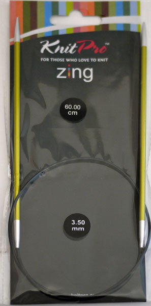 ニットプロ ZING 60cm輪針 3.50mm 47097【KN】編み物 輪針 編み針