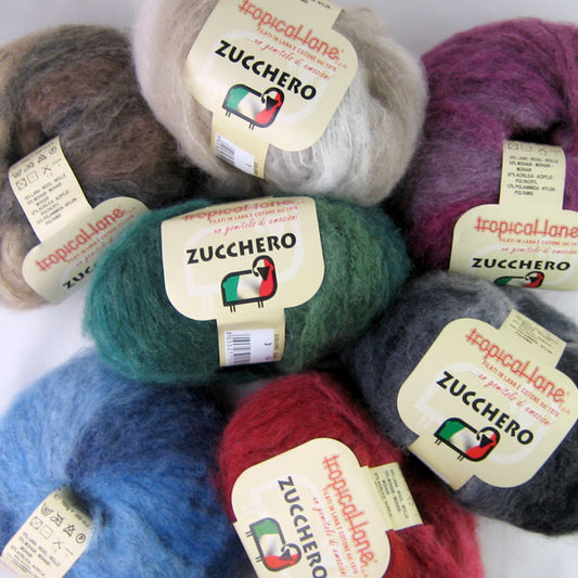 ズッケロ ZUCCHERO 150g巻 元廣 【KY】 スキー毛糸 毛糸 編み物 超 極太 モヘヤ モヘア イタリア製
