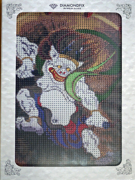 ダイヤモンドフィックス 浮世絵コレクション 雷神 10-5563【KN】ビーズ絵キット ダイヤモンドアート
