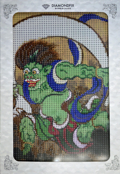 ダイヤモンドフィックス 浮世絵コレクション 風神 10-5564【KN】ビーズ絵キット ダイヤモンドアート
