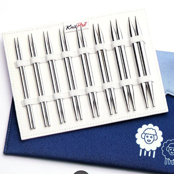 ニットプロ ノバメタル 付け替え式 輪針 Newデラックスセット（10616) 【KN】回転式ケーブル 編み物 手あみ kpnew